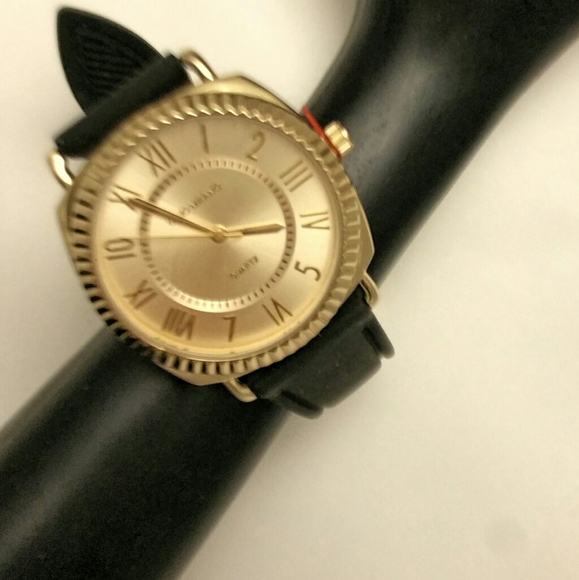 Black and Gold Watch, Black Luxury Watch - Picture 1 of 5